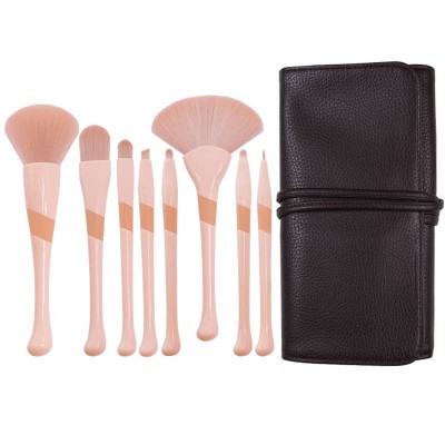 8 pink makeup brushes set skin tone fashion high-end beauty tools super soft blush brush makeup tools